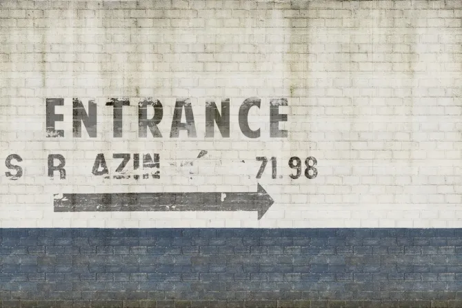 Tapeta Entrance — dílec B