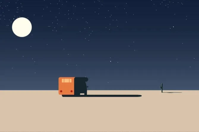 Tapeta Getaway — dílec B