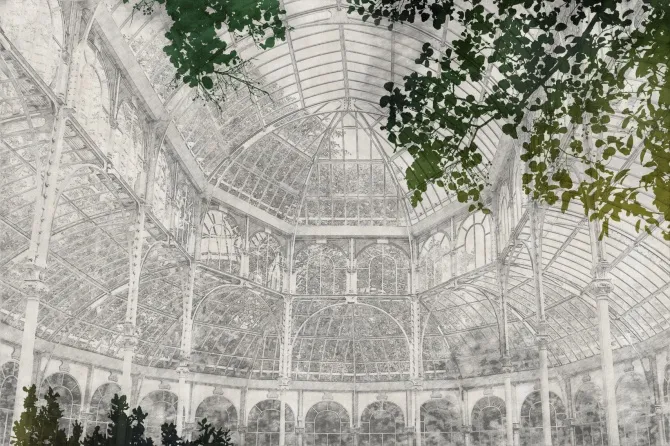 Tapeta Jardin Des Plantes — dílec B
