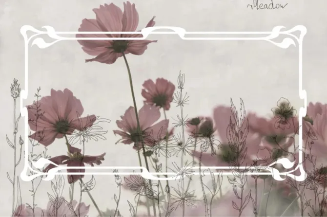 Tapeta Meadow — dílec B