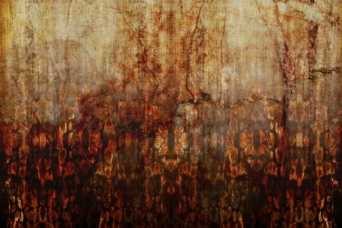 Tapeta Rust — dílec B