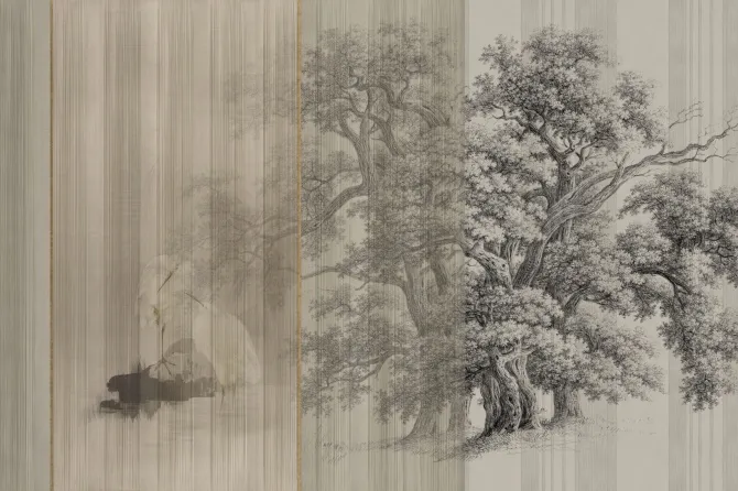 Tapeta Sycamore — dílec B