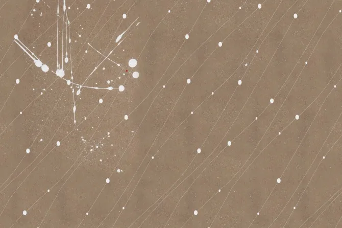 Tapeta White Traces — dílec B