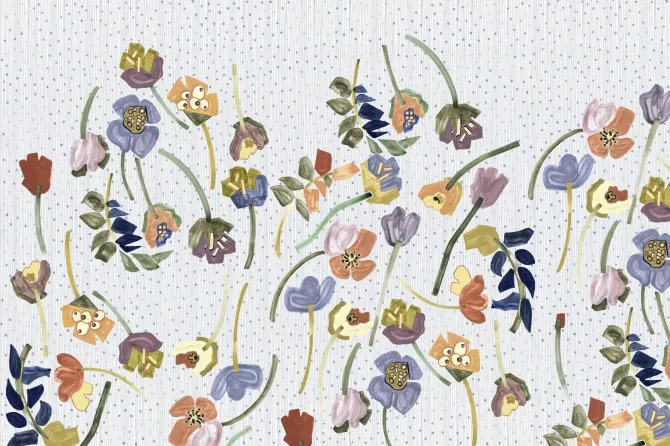 Tapeta Wildflowers — dílec B